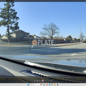 9UEB160 CA License Plate